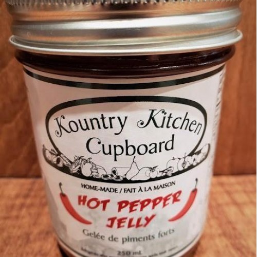 Red Pepper Jelly - Hot - Kountry Cupboard - 250 ml Red Pepper Jelly - Hot - Kountry Cupboard - 250 ml